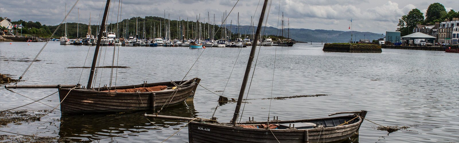 Boats in Tabert Harbour